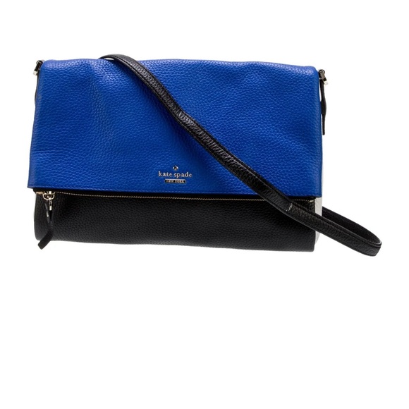 Kate Spade Blue and Black Crossbody Bag - Picture 1 of 9